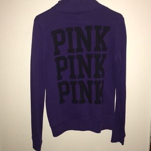 PINK half zip up